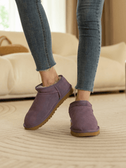 Smaibulun Ugg | Faux-Fur-Lined Suede Tasman Ankle Boot - Lavender