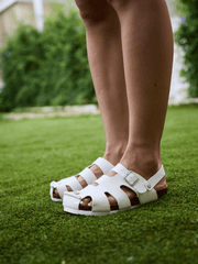 Maibulun | Bernadette Cut-Out Slingback Clog - White