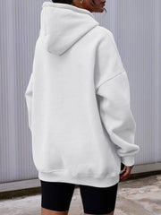 Loose Hooded And Thickened Sweatshirt For Women