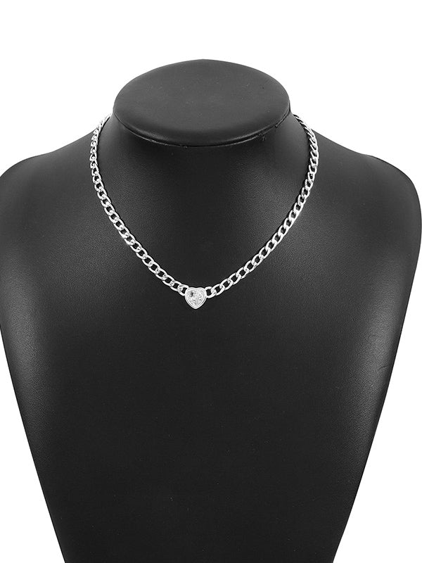 Chains Heart Shape Necklaces Accessories