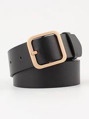 Urban PU Geometric Belt