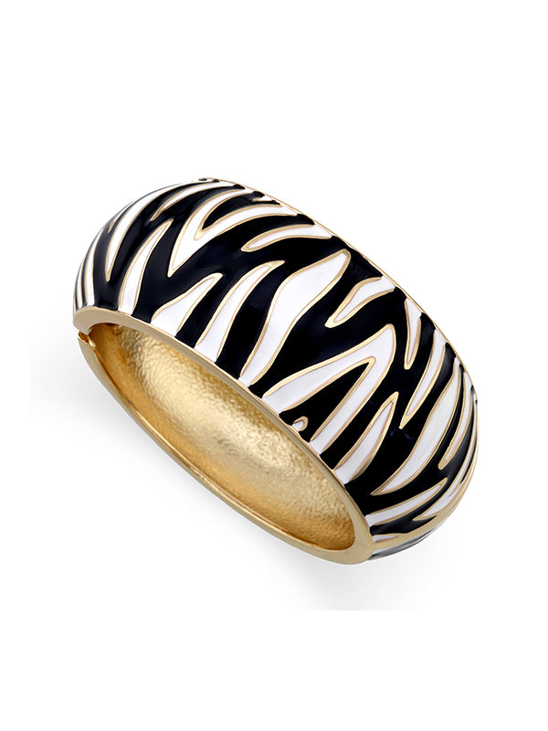 Geometric Zebra-Stripe Bracelet Accessories