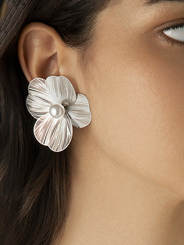 Flower Shape Earrings Accessories