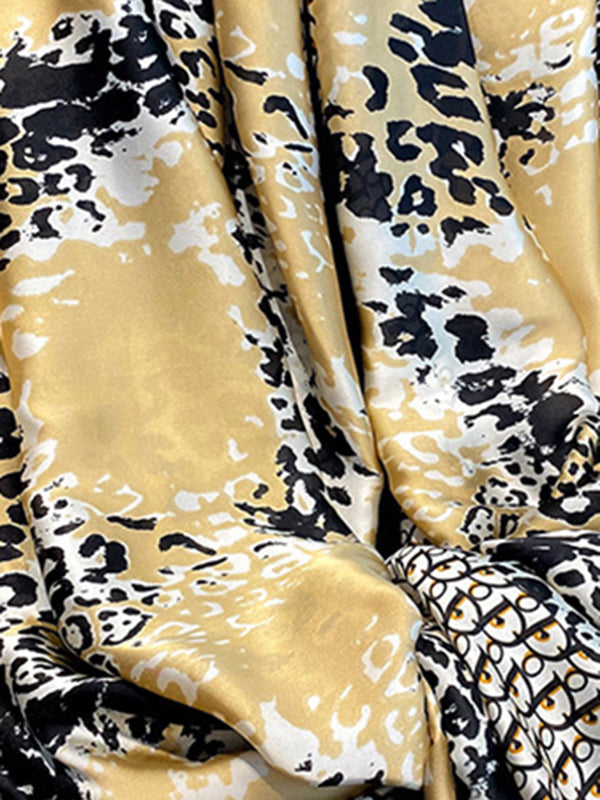 Leopard Printed Sun Protection Shawl&Scarf