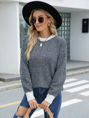 PRISCINE KNIT SWEATER - BLACK