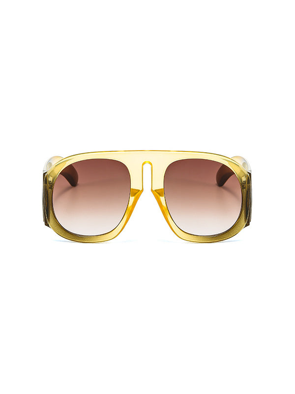 Sun-Protection Geometric Sunglasses Accessories