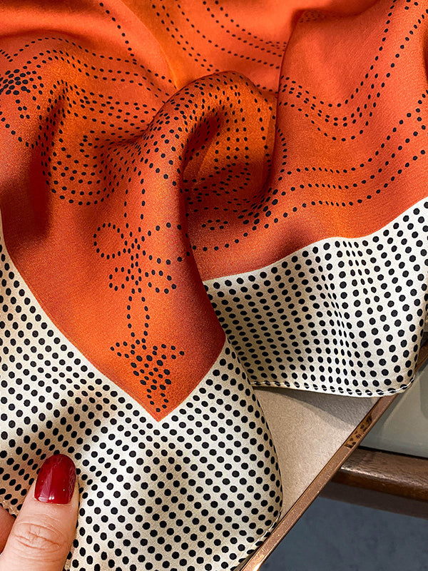 Polka-Dot Leisure Fashion Scarf