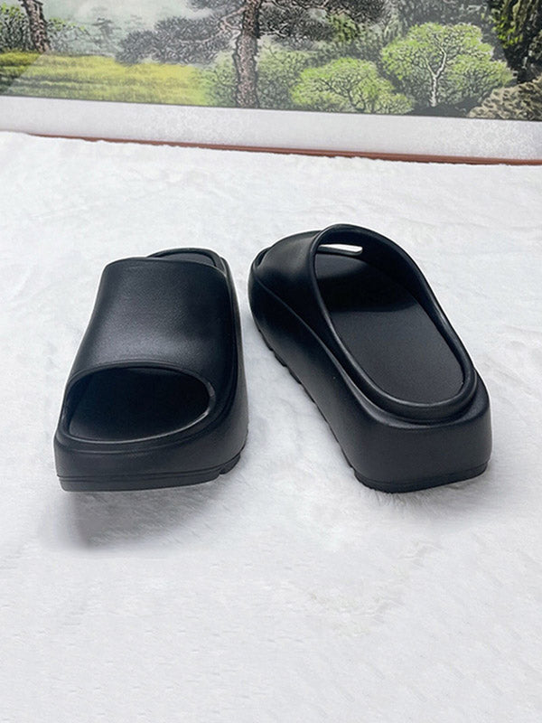 Open Toe Platform Shoes Slippers