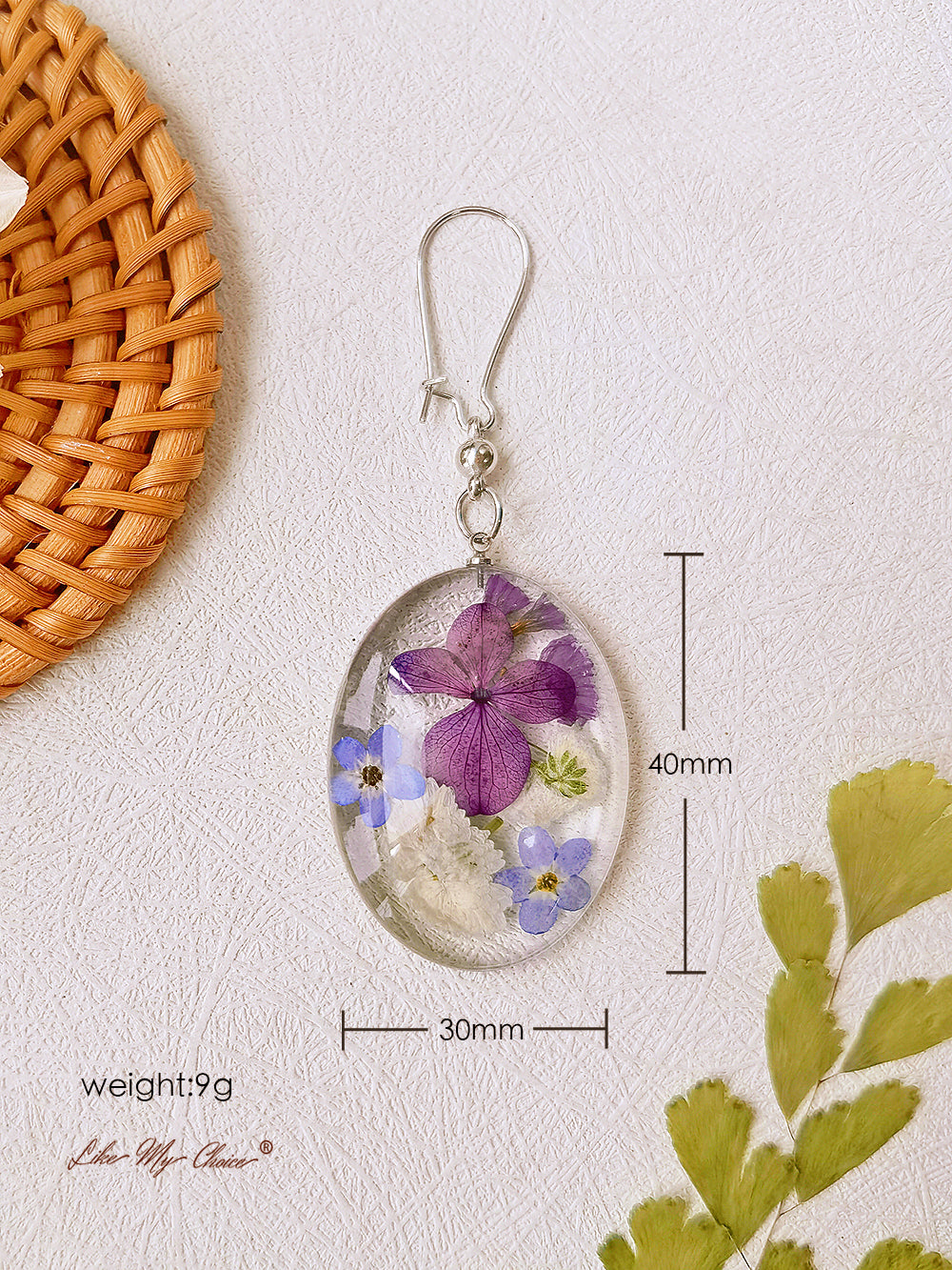 Gardener Wildflower Oval Earrings