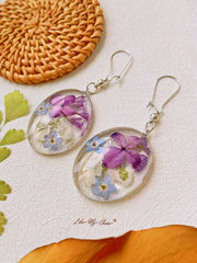 Gardener Wildflower Oval Earrings