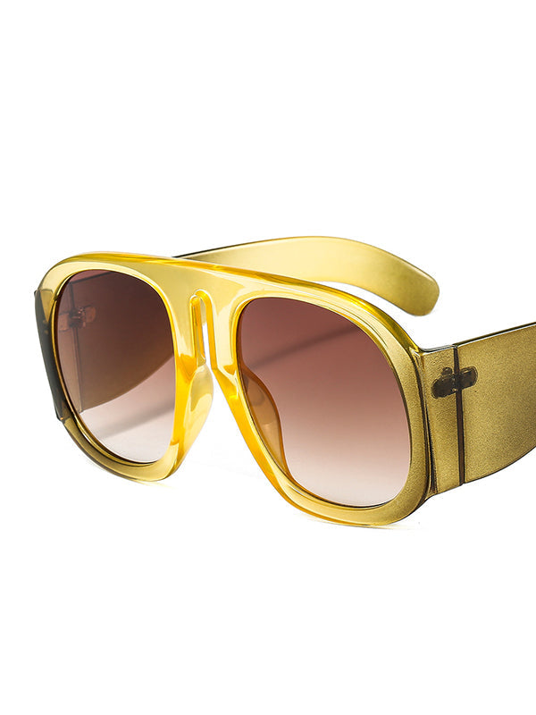 Sun-Protection Geometric Sunglasses Accessories