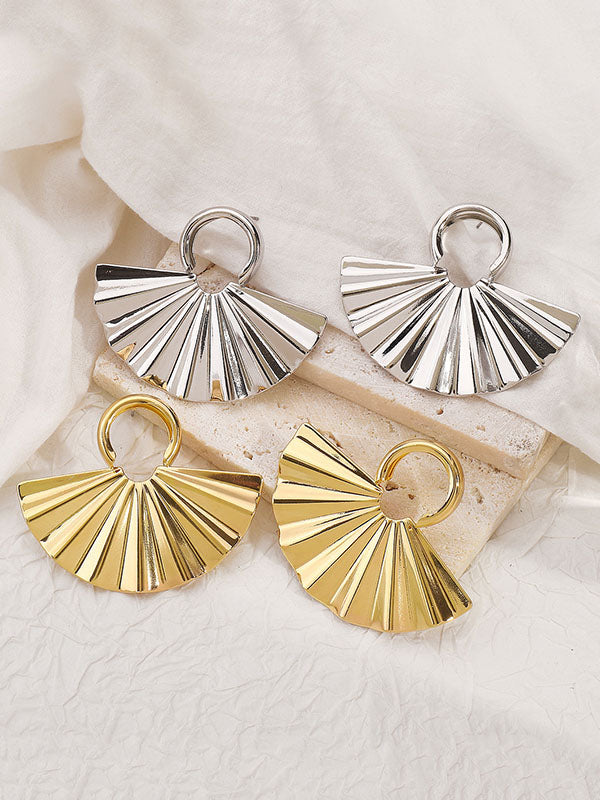 Geometric Drop Earrings