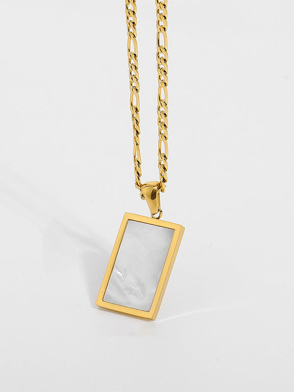 Chains Geometric Necklaces Accessories