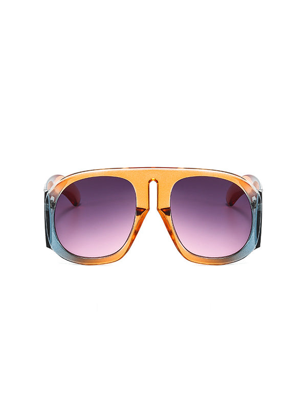 Sun-Protection Geometric Sunglasses Accessories