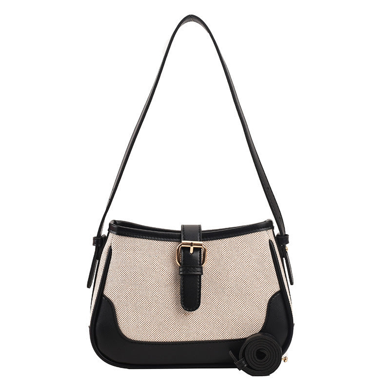 Vintage-Chic Shoulder Bag