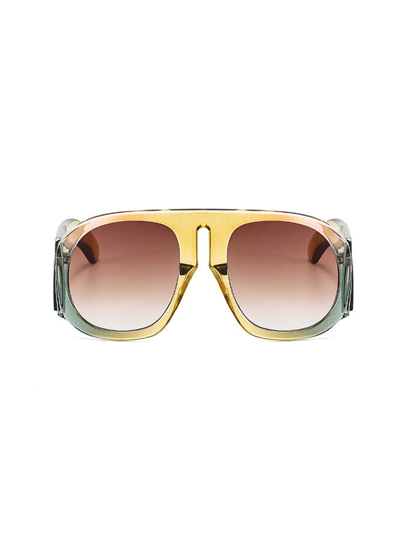 Sun-Protection Geometric Sunglasses Accessories