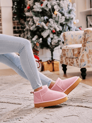 Smaibulun Ugg | Ultra Mini Platform Low Ankle Boot - Pink