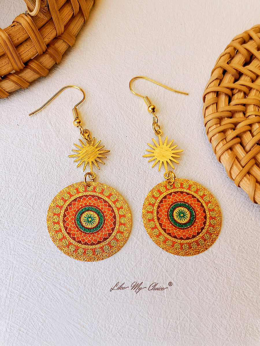 Ethnic Drop Boho Earrings