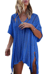 Chicindress Hollow Knitted Sunscreen Swimwear Cover-up(4 Colors)