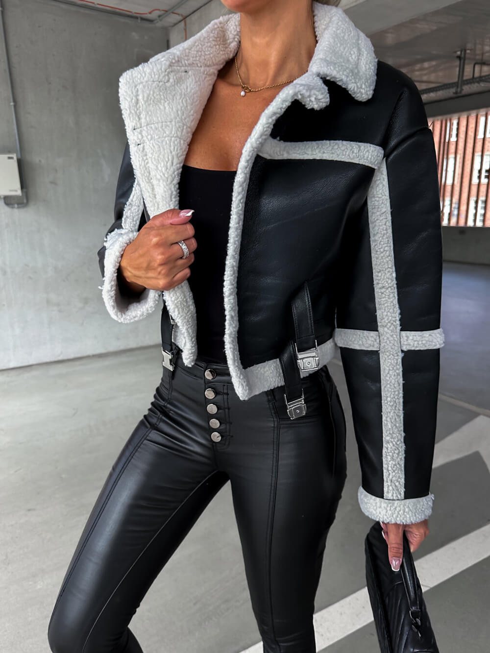 Venetian Plush Leather Jacket