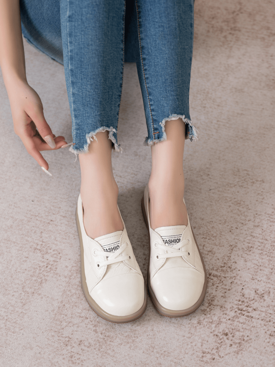 RUMOUR HAS IT| BASEBALL LOVER LEATHER LOAFER