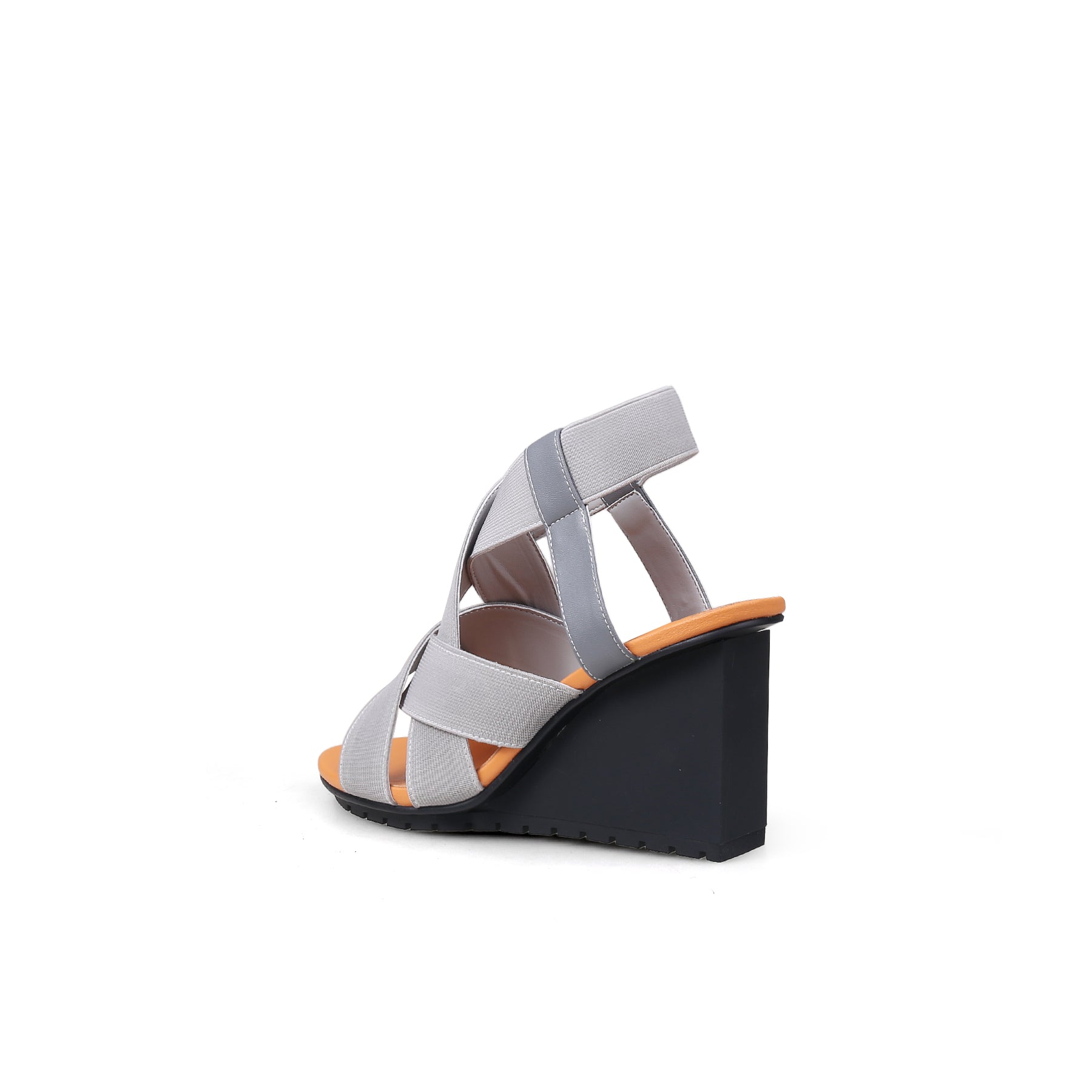 Jady Rose | Brandie Wedge Sandal - Grey