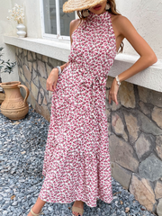 KOBI MIDI DRESS - PINK FLORAL