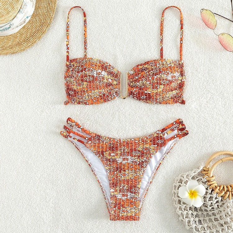 Jasmine Floral Bikini Set