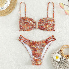 Jasmine Floral Bikini Set