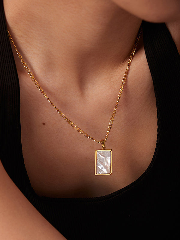 Chains Geometric Necklaces Accessories