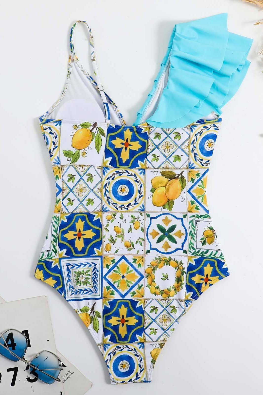 Sheila Printed Tiles Two-pieces Swim Set