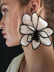 Flower Shape Drop Earrings