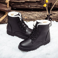 Winter large snow boots warm and plush boots