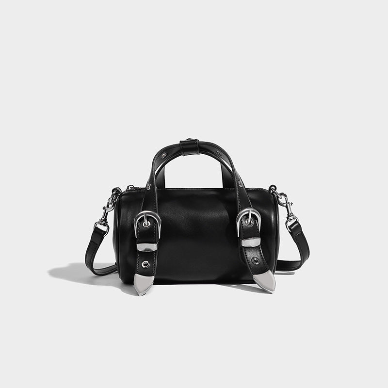 Barrel-Buckle Mini Bag