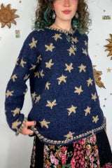 Retro Starry Sky Cardigan Sweater