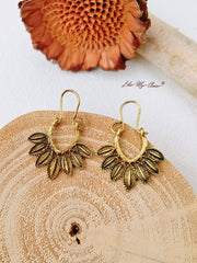 Vintage Leaf Earrings