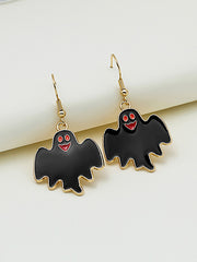 Geometric Halloween Drop Earrings