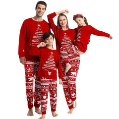 Christmas Tree Matching Family Pajamas Set