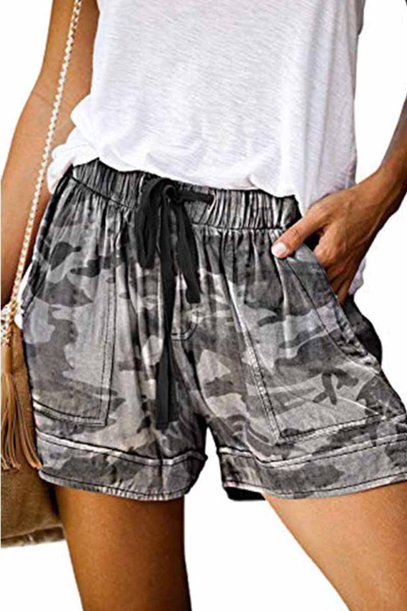 Chicindress Summer Loose Print Shorts