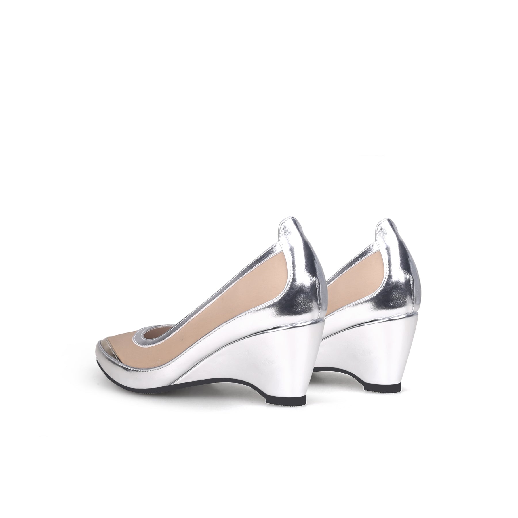 JADY ROSE | Just my type leather pump - Silver