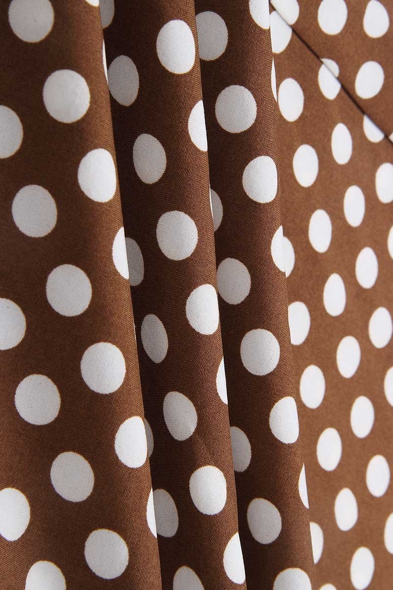 Chicindress Irregular Polka Dot Dress