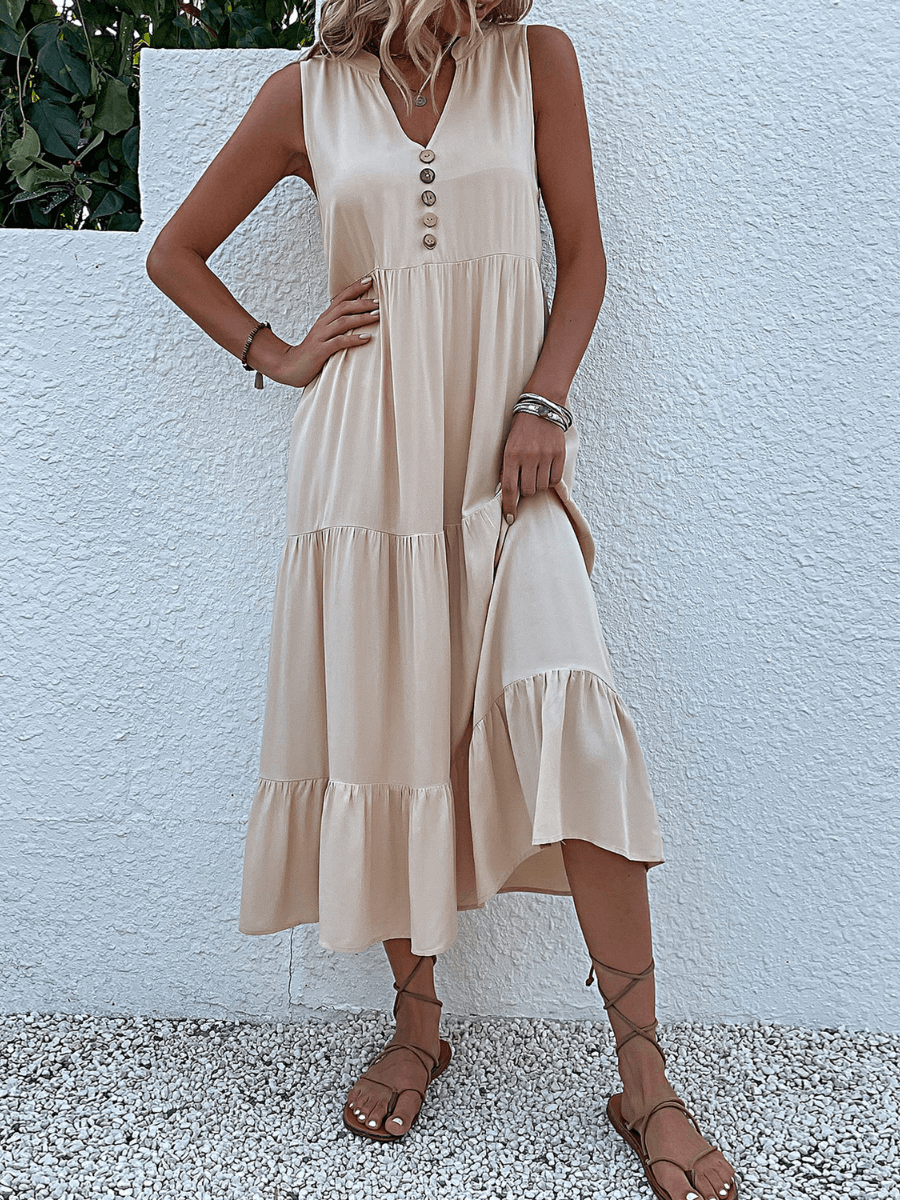 Olivian Tired Maxi Dress