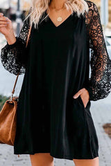 Chicindress V-Neck Lace Dress