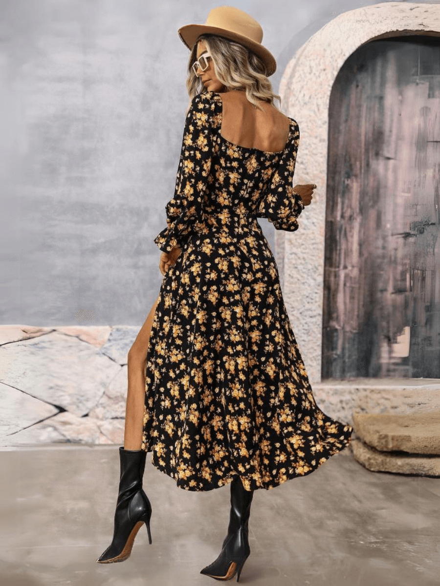 Always On My Mind Floral Maxi Dress