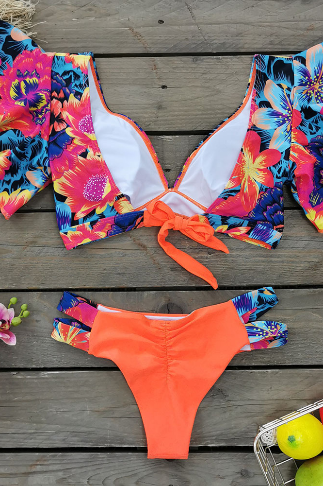 Vibrant Floral - Romy Bikini Set