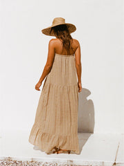 Almond Grove - Strapless Maxi Dress