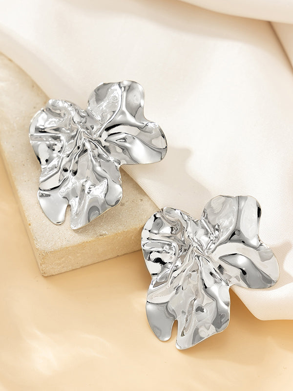 Normcore Flower Shape Earrings Accessories