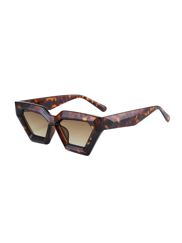 Sun-Protection Geometric Sunglasses Accessories