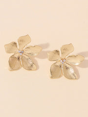 Flower Shape Drop Earrings