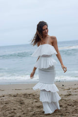 Alexia Ruffle Tiered Maxi Dress